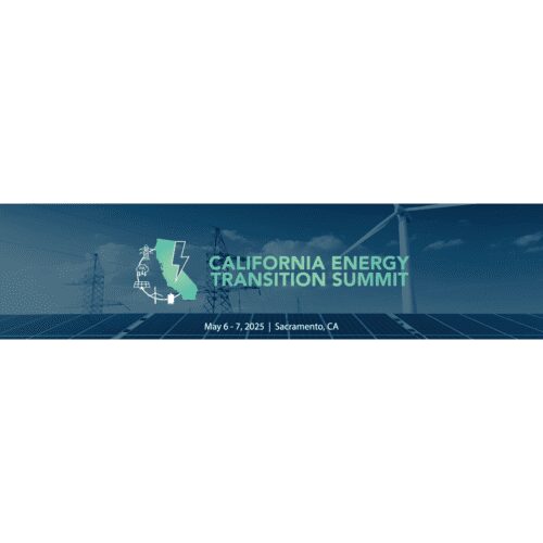 Solar panels with wind turbine and power lines
