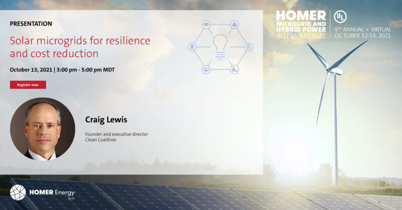 A picture of some solar panels with the words " home for resilience."