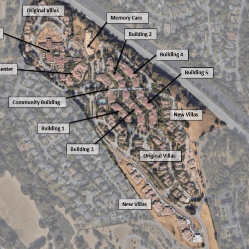 A map of the area where the construction is taking place.