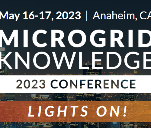 A banner that says micrograte knowledge 2 0 2 3 conference.