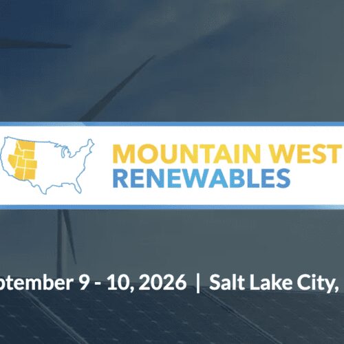 Mountain West Renewables event banner 2026.